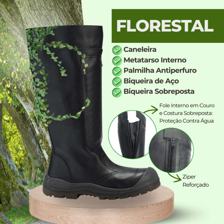 CONHEÇA A NOVA BOTA FLORESTAL CALBRÁS